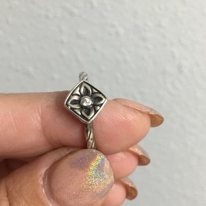 Silpada .925 Starlight Flower Ring